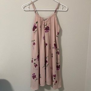 Pink/Purple Floral Dress by Mimi Chica